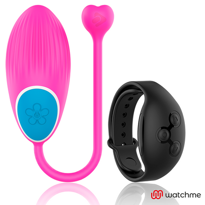 WEARWATCH - EGG REMOTE CONTROL TECHNOLOGY WATCHME FUCHSIA / JET BLACK