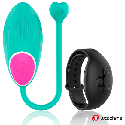 WEARWATCH - EGG REMOTE CONTROL TECHNOLOGY WATCHME AQUAMARINE / JET