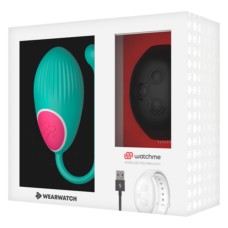 WEARWATCH - EGG REMOTE CONTROL TECHNOLOGY WATCHME AQUAMARINE / JET