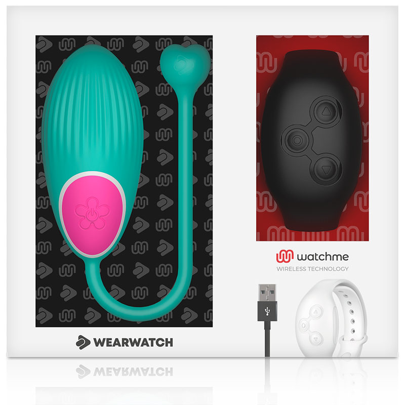 WEARWATCH - EGG REMOTE CONTROL TECHNOLOGY WATCHME AQUAMARINE / JET