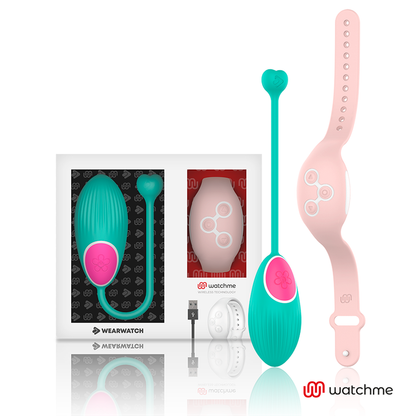 WEARWATCH - EGG REMOTE CONTROL TECHNOLOGY WATCHME AQUAMARINE / PINK