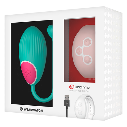 WEARWATCH - EGG REMOTE CONTROL TECHNOLOGY WATCHME AQUAMARINE / PINK