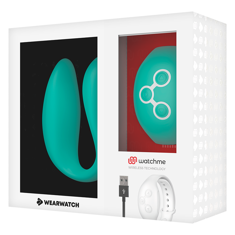 WEARWATCH - DUAL TECHNOLOGY VIBRATOR WATCHME LIGHT GREEN