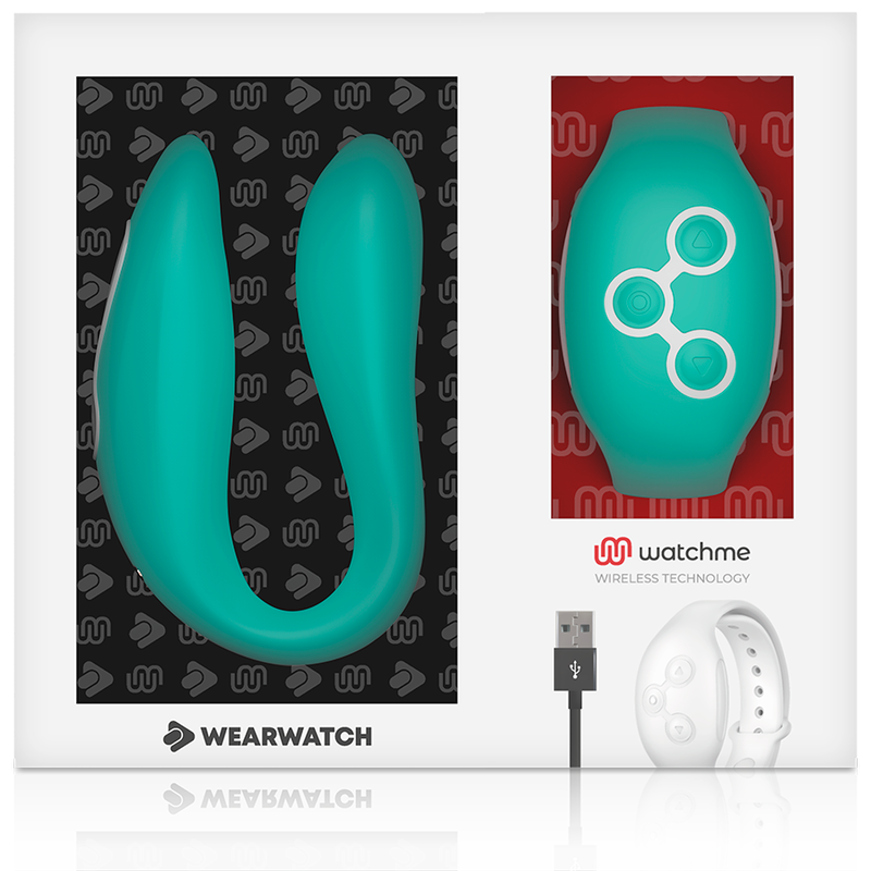 WEARWATCH - DUAL TECHNOLOGY VIBRATOR WATCHME LIGHT GREEN