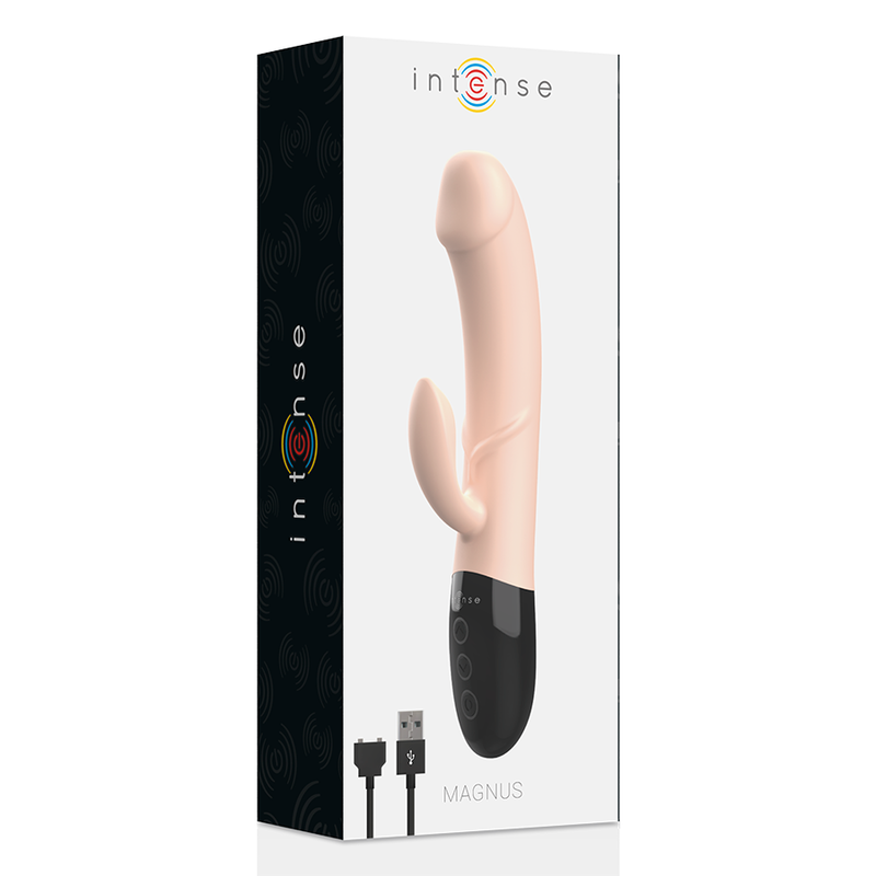 INTENSE - MAGNUS NATURAL DUAL RECHARGEABLE VIBRATOR