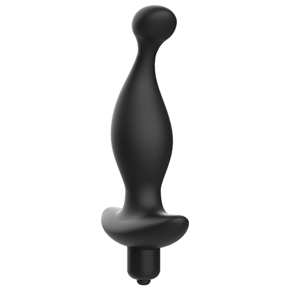 ADDICTED TOYS - MASAJEADOR ANAL CON VIBRACIÓN NEGRO MODELO 1